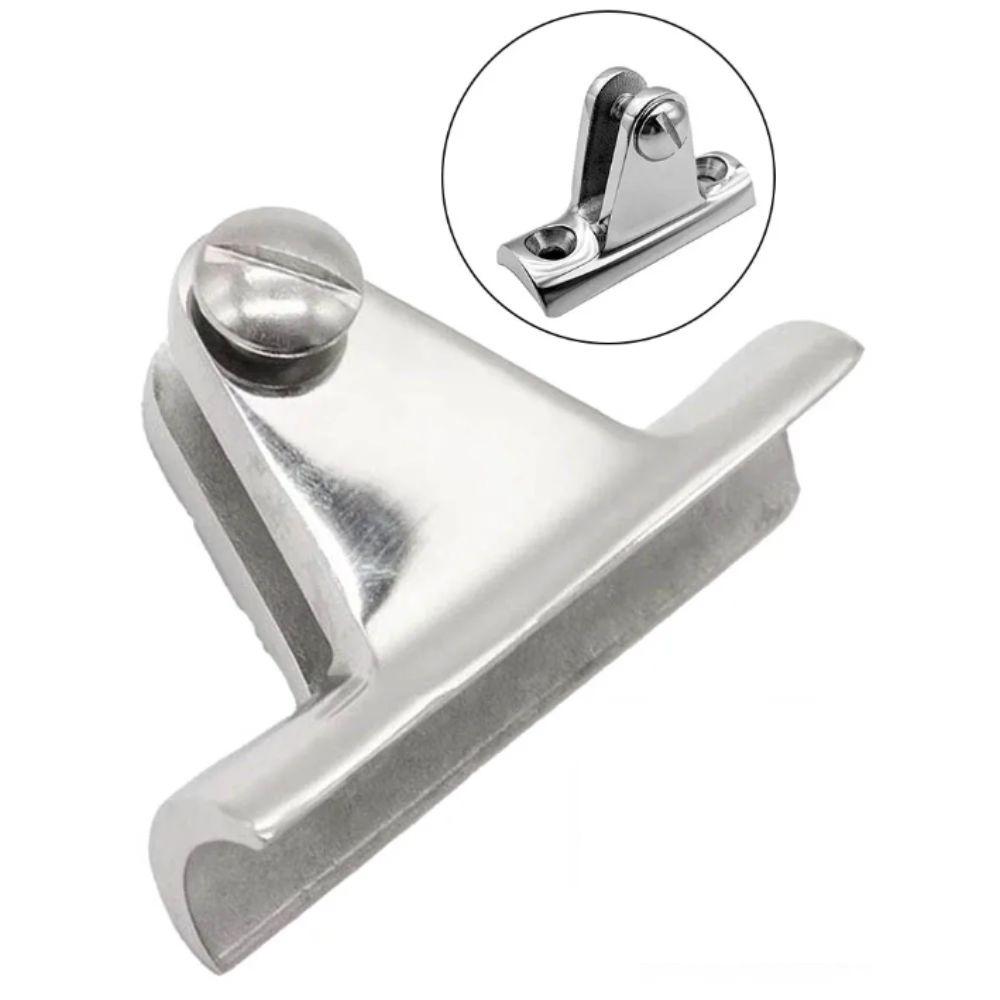 Concave Base Mount Bimini Top Fitting 316 Stainless Steel Deck Hinge Boat Accessories  Marine Boat