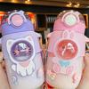 700ml Kids Water Bottle Large Capacity Leak Proof Food Grade Adorable Cartoon Design