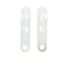 Compact Plastic Shoe Horn - Travel-Friendly Imitation Cow Horn