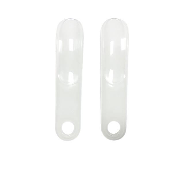 Compact Plastic Shoe Horn - Travel-Friendly Imitation Cow Horn