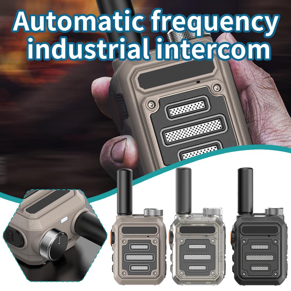 Mini Walkie Talkie PMR 446 USB Przenośne Radio Dwukierunkowe Podwójny PTT Walkie-talkie Przenośne Radio do Polowania Kawiarnia