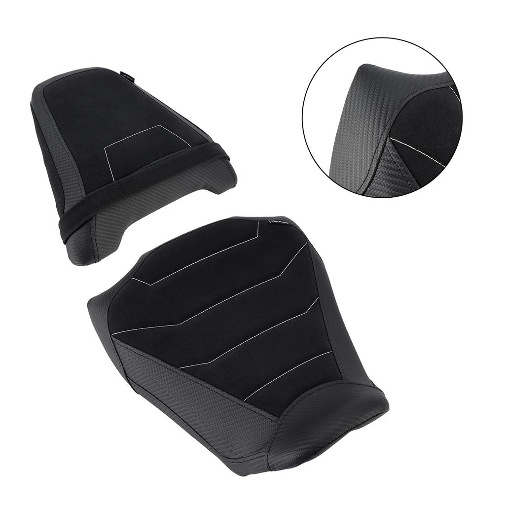 Front&Rear Raider Passenger Cushion Kit Black1 For Honda Cb650R Cbr650R 24-25