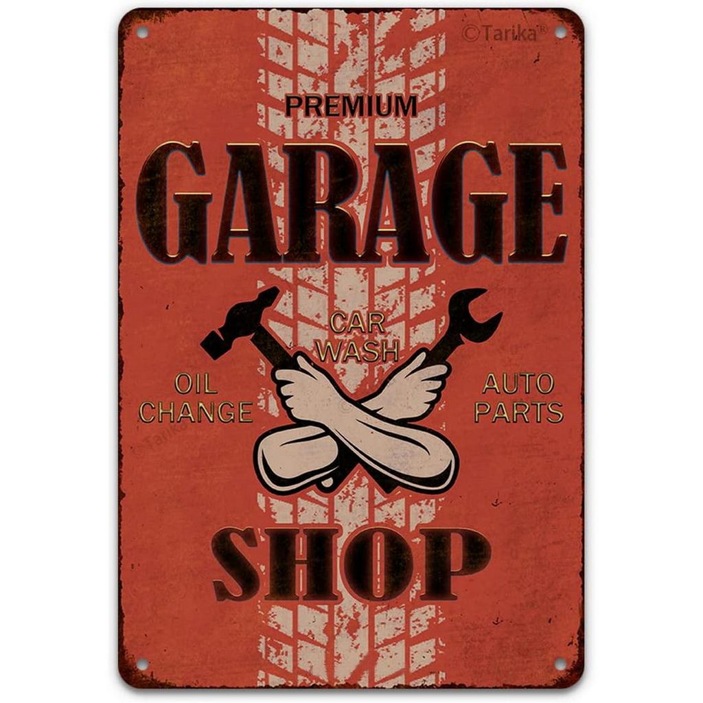 Metal Tin Signs A Rusty Tool Wall Decoration Plaque Vintage Art Poster Iron Painting for Man Cave Home Cafe Garage Club Bar