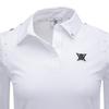 ANEW GOLF Women Signature Logo Hybrid Long T-Shirt_Wh