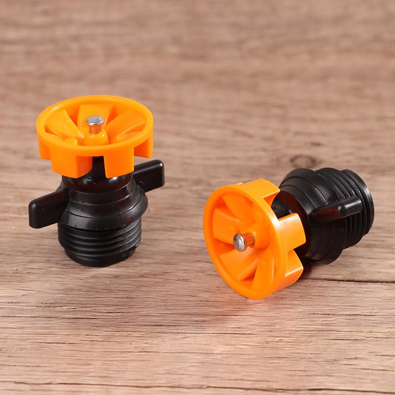 1/5Pcs 1/2 "Außengewinde Automatische Rotation 360 Grad Bewässerung Düse Sprinkler