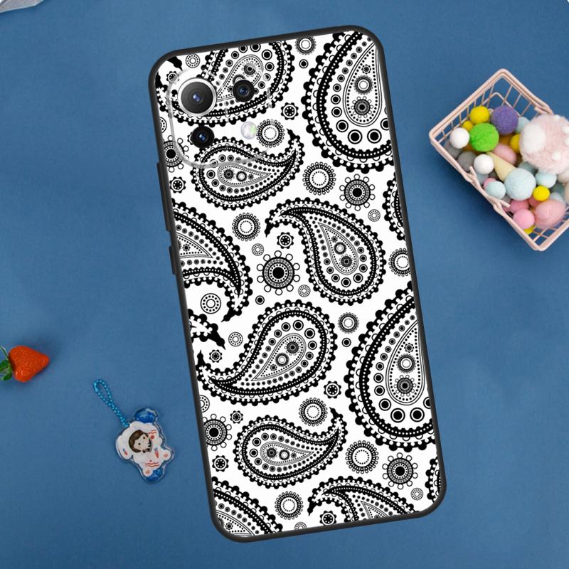 Bandana Seamless Pattern Case For Xiaomi 14 13 15 Ultra 11T 12T 13T 14T Pro POCO X7 Pro X3 X5 F5 F6 M6 X6 Pro Cover