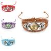 Unique Avatar The Last Airbender Time Gemstone Leather Bracelet Handmade Unisex
