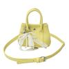 Urban Minimalist Pu Water Bucket Bag With Shoulder Strap For Commuting