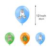 My Monster Singing Theme Birthday Banner Balloon Party Supplies Set Decorations