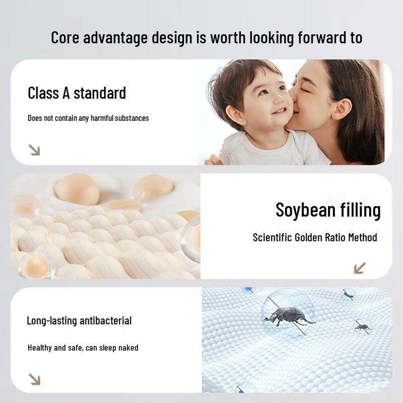 HILAN HOME All-Season Soybean Fiber Quilt