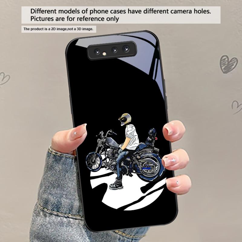 

Street motorcycle map For Samsung Galaxy A30 A31 A32 A33 A34 A35 A42 A30s A20 A25 A26 A51 A56 A54 A72 A73 70 Glass Phone Case Galaxy A20