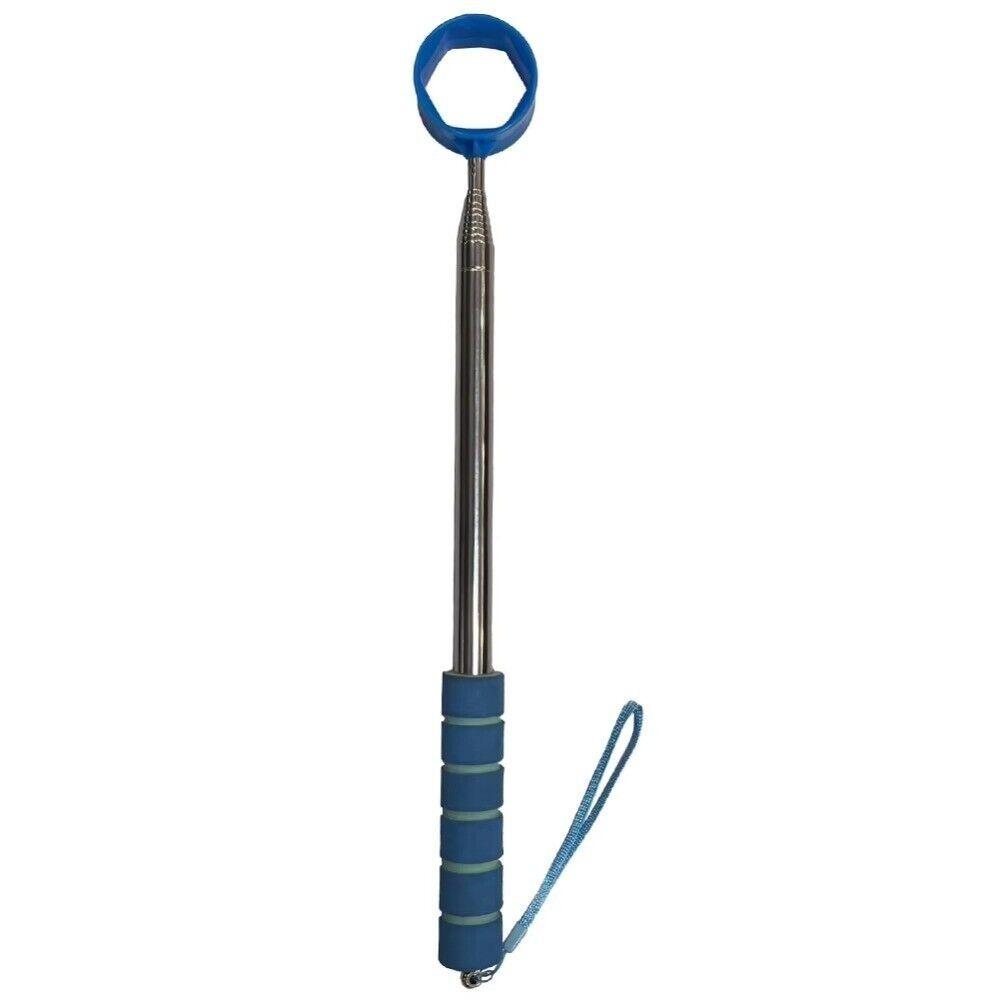 Extendable Telescopic Golf Ball Retriever Non-Slip Handle Stainless Telescopic Golf Ball Picker Claw Sucker Tool