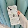Wind Glitter Pink Bow Pearl Phone Case For Apple 17Promax Fine Hole Iphone 16 All-Inclusive 14