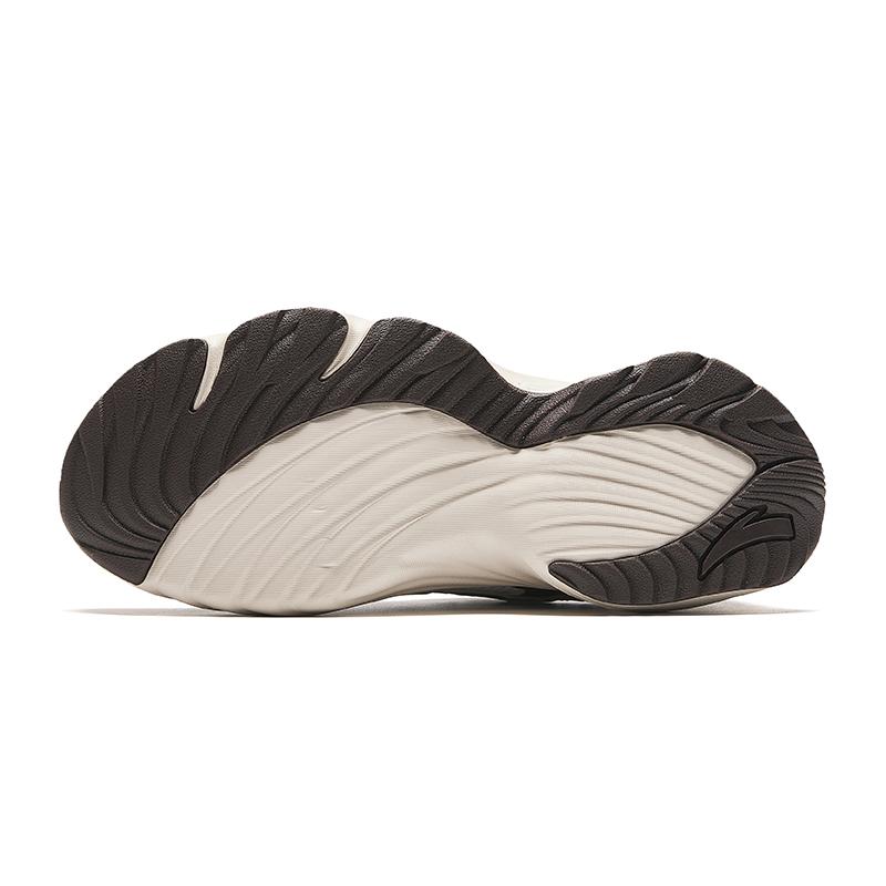 Anta Bear Shoes Height Increasing Lightweight Low-Top Casual Shoes Women's Ivory White Sneakers