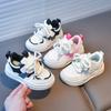 Unisex Kids' Sneakers, Children's New Arrivals Leather White Shoes, Korean-style Soft-Sole Versatile Sneakers for Toddlers and Children.