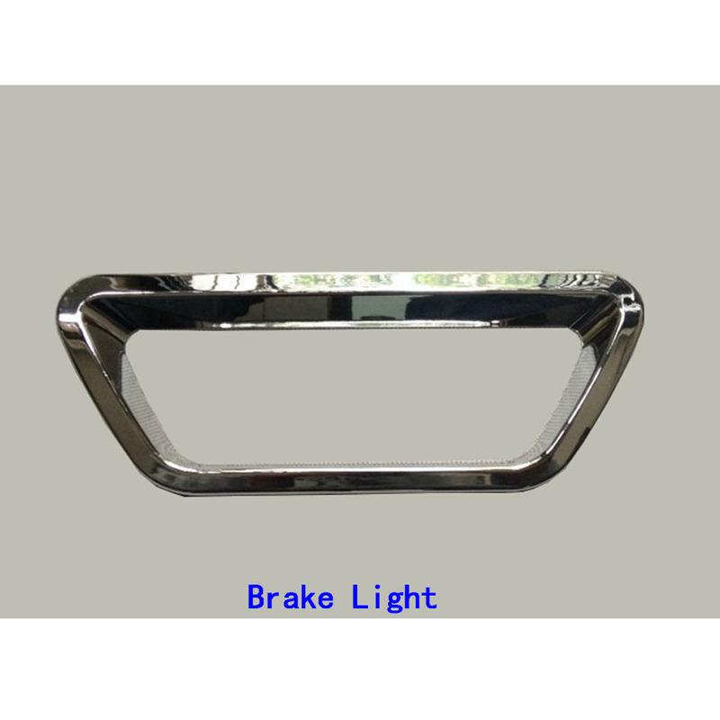 For Suzuki S-Cross Scross Sx4 2014 2015 2016 2017 Cover ABS Chrome Lamp Rear Tail Brake Stop+Fog Light Trim Frame Panel