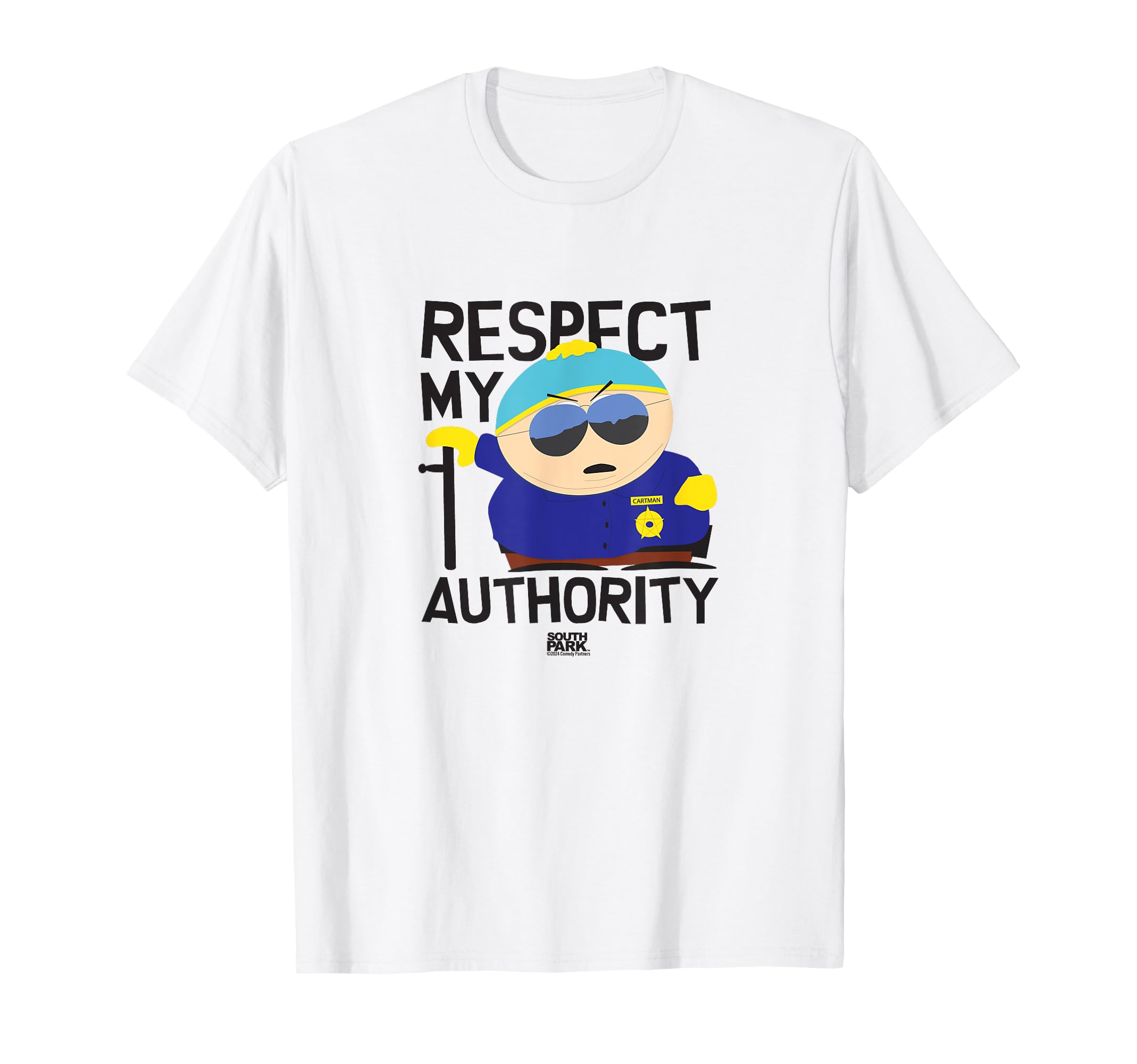 

South Park Cartman Respect My Authority T-Shirt