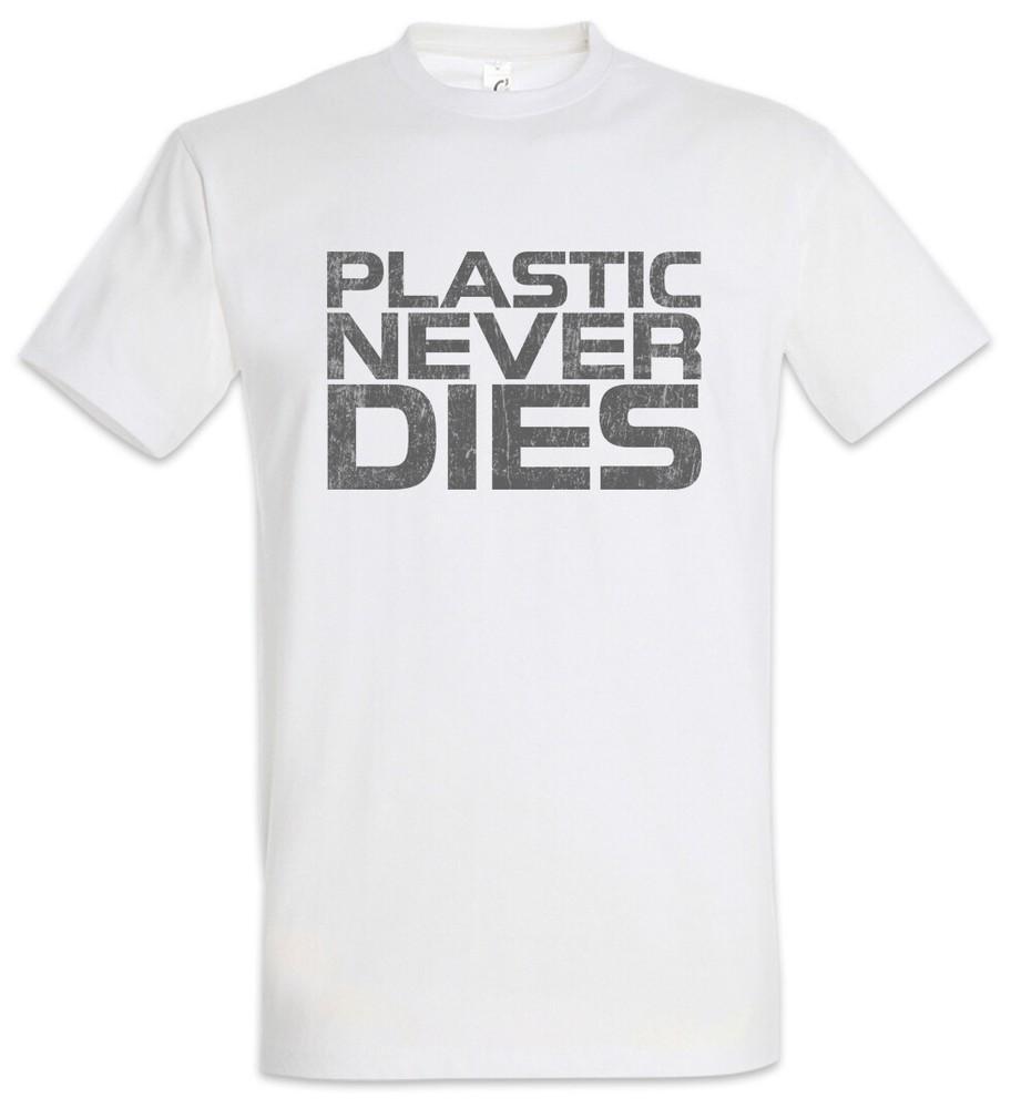 

Plastic Never Dies T-Shirt Animal Welfare Fun Teacher Science Scientist Chemist 4XL