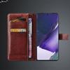 Card Holder Leather Case for Samsung Galaxy Note20 / Note 20 Ultra 5G Pu Leather Flip Cover Retro Wallet Case Fundas Coque