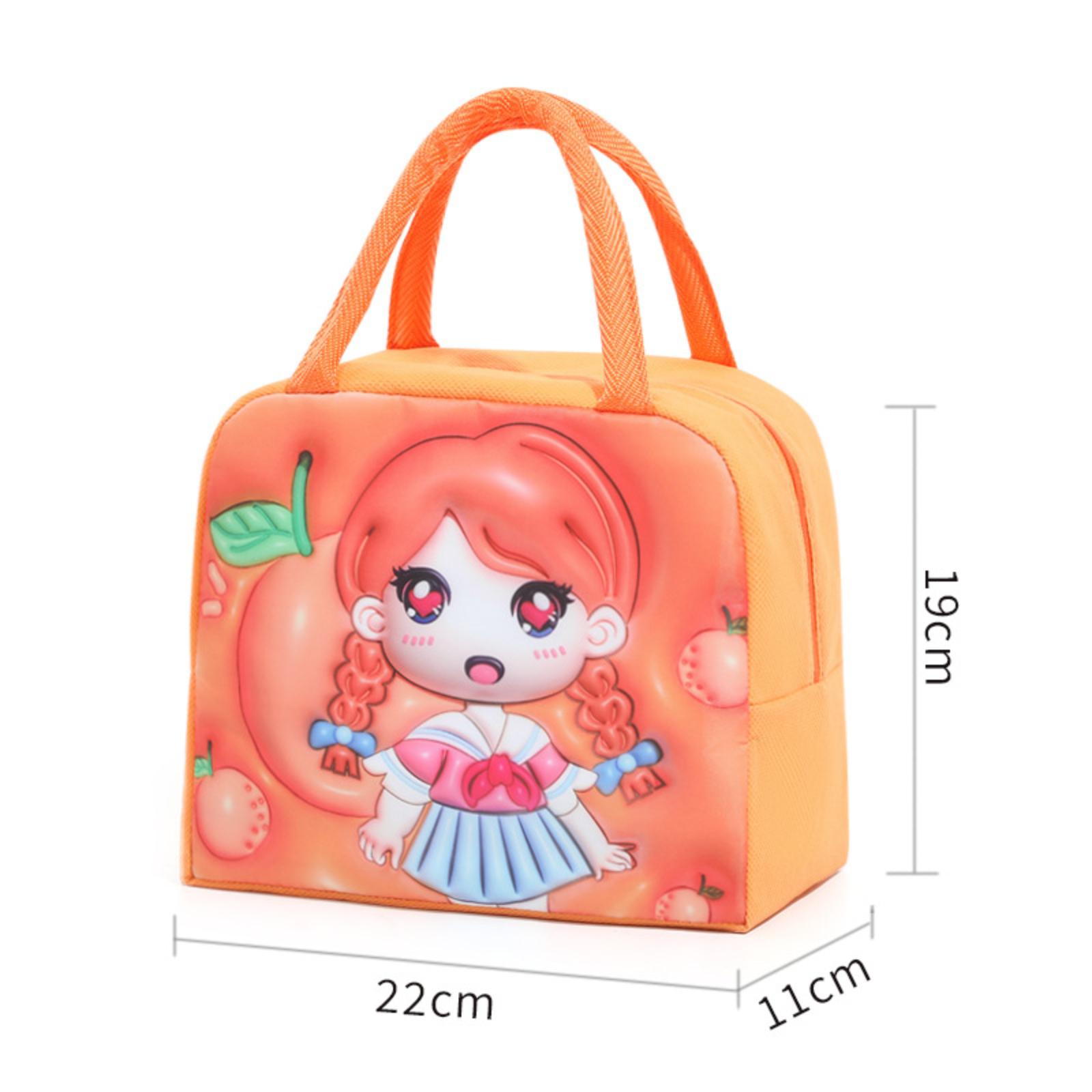 Portable Lunch Bag Portable Insulated Bag One Size