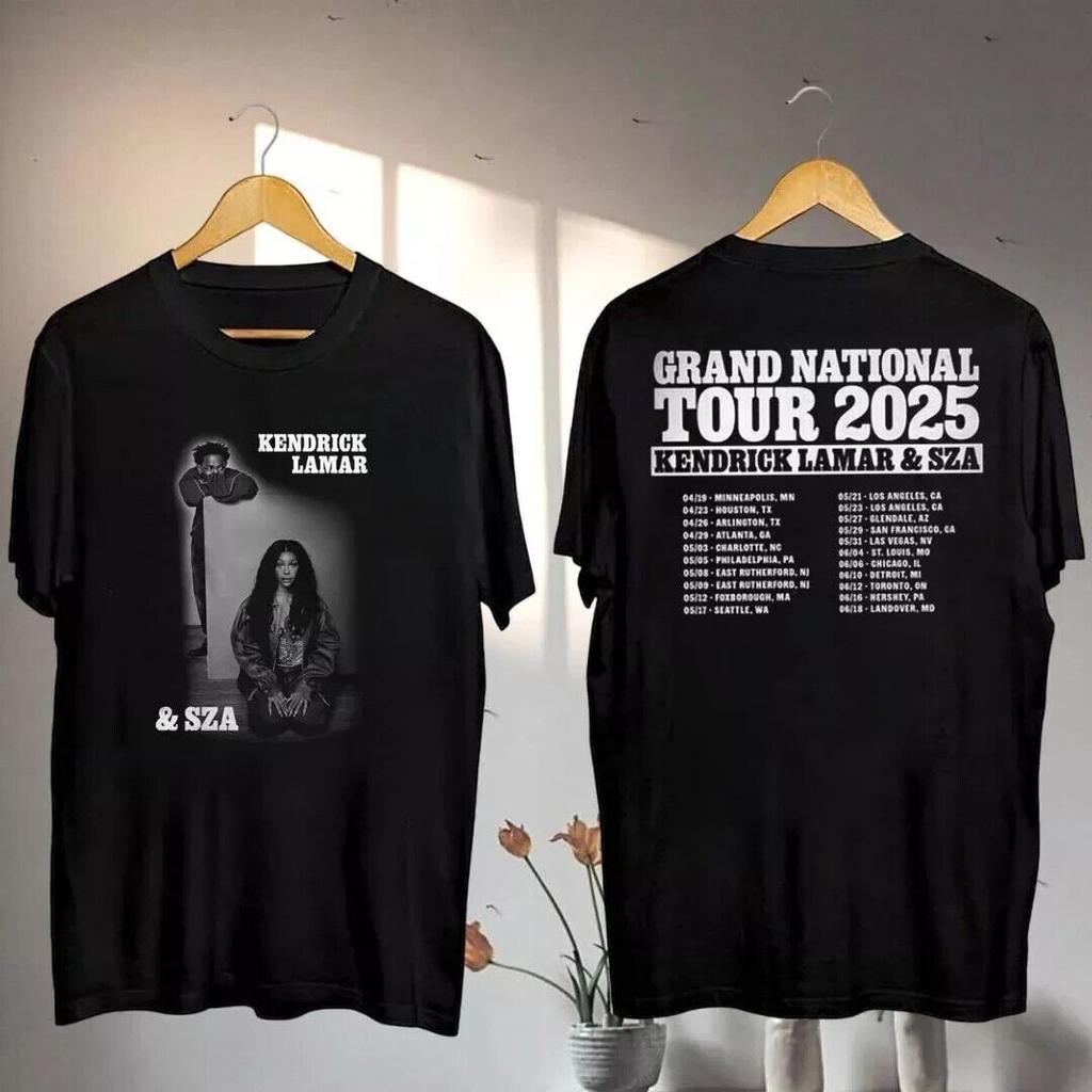 Kendrick Lamar 2025 Grand National Tour TShirt Kendrick Lamar Sza Concert 20