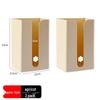 Wall-Mounted Punch-Free Tissue Box with Shelf for Kitchen, Bathroom, and Living Room Storage