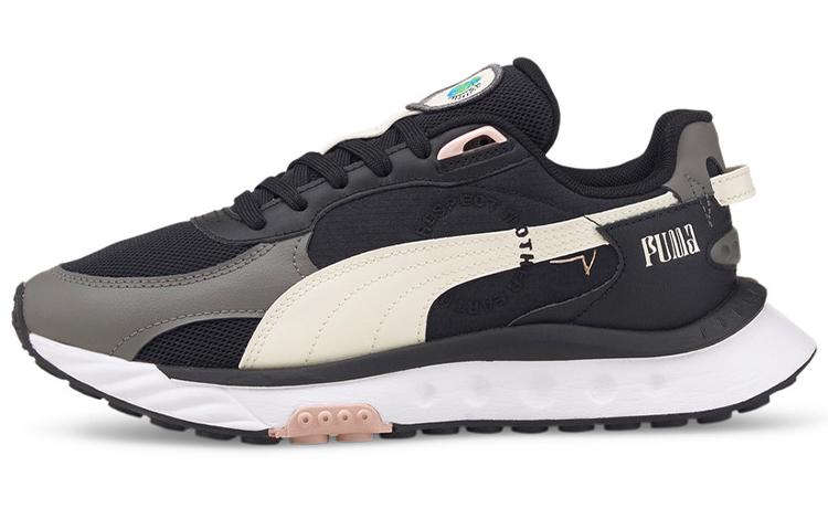 PUMA Wild Rider Downtown Black Ivory Women s 384417-01 36