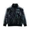 Hyunfit Pu Leather Track Jacket