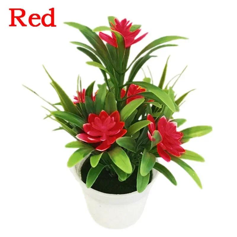 Multi-Color Artificial Flower Wedding Party Decoration Fake Flower Model Home Office Ornament For Home Decor