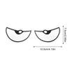 Reflective Eye Decal Safety Reflector Car Stickers Eye Night Safety Driving Reflective Cute Caution Decal for Bumpers Window