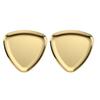Elegant Triangle Shaped Metal Tray For Jewelry And Cosmetic Storage Decorative Organizer For Home Office Display
