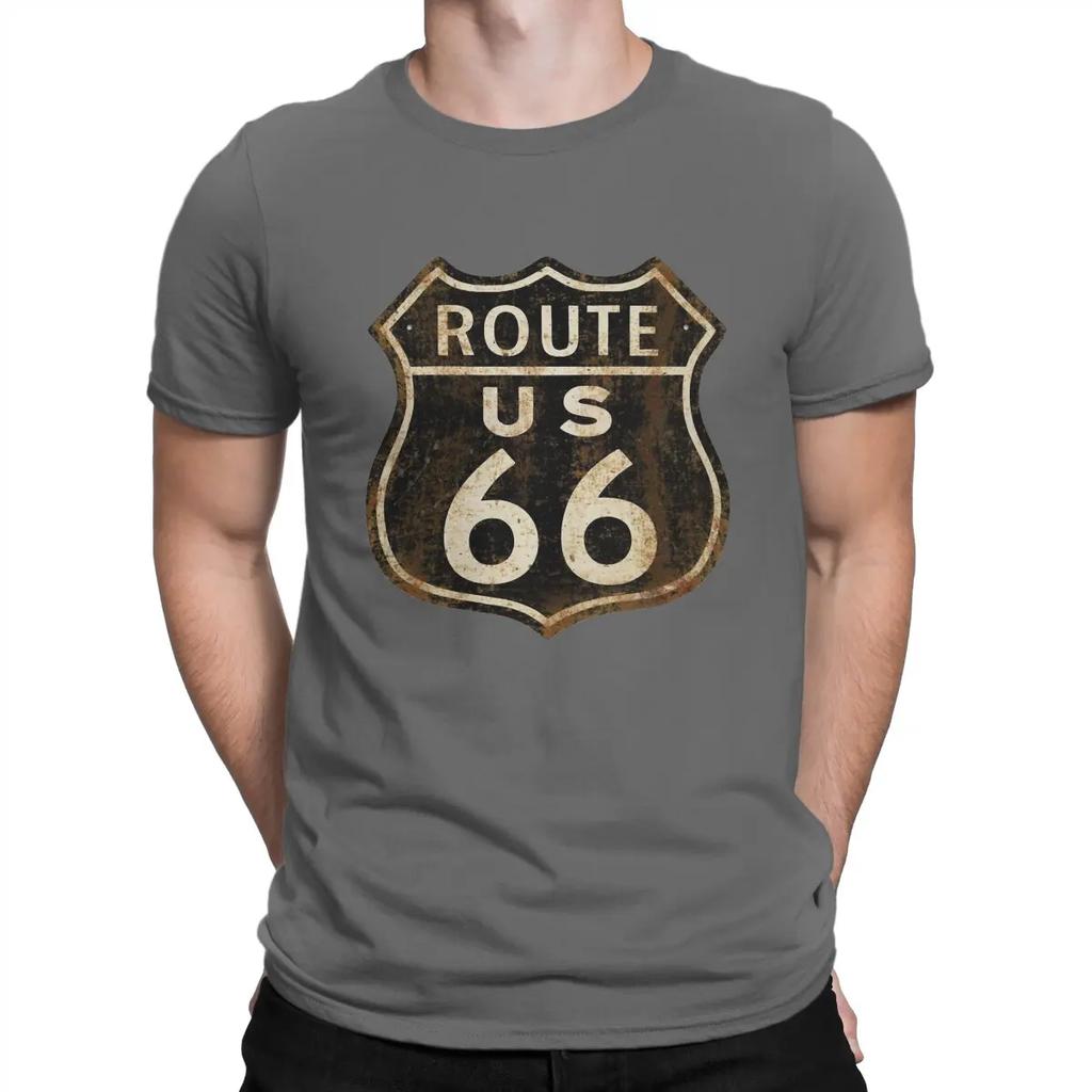 T-shirt Uomo Famosa Autostrada 100% Cotone T-shirt Fantastica Girocollo Vintage Maglietta Manica Corta Abbigliamento Idea Regalo