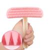 Pettine in Silicone per Piccoli Animali Coniglio Toelettatura Tosatrice Spazzola per Pelo per Cavia Cincillà Pulizia Strumento per la Toelettatura Accessori Coniglio