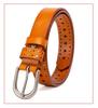 Belt Women'S First Layer Cowhide Rivets Punk Youth Denim Casual Leather Belt