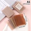 10Pcs Novel Front Hair Fringe  Stabilizer Makeup Sticker Pad Patch Pastel Clip Bangs Magic Tape Fringe Girls Gifts