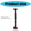 2Pcs Telescopic Support Rod Nylon Cabinet Adjustable Support Poles Capacity High Hardness Sink Support Bracket 18-45cm