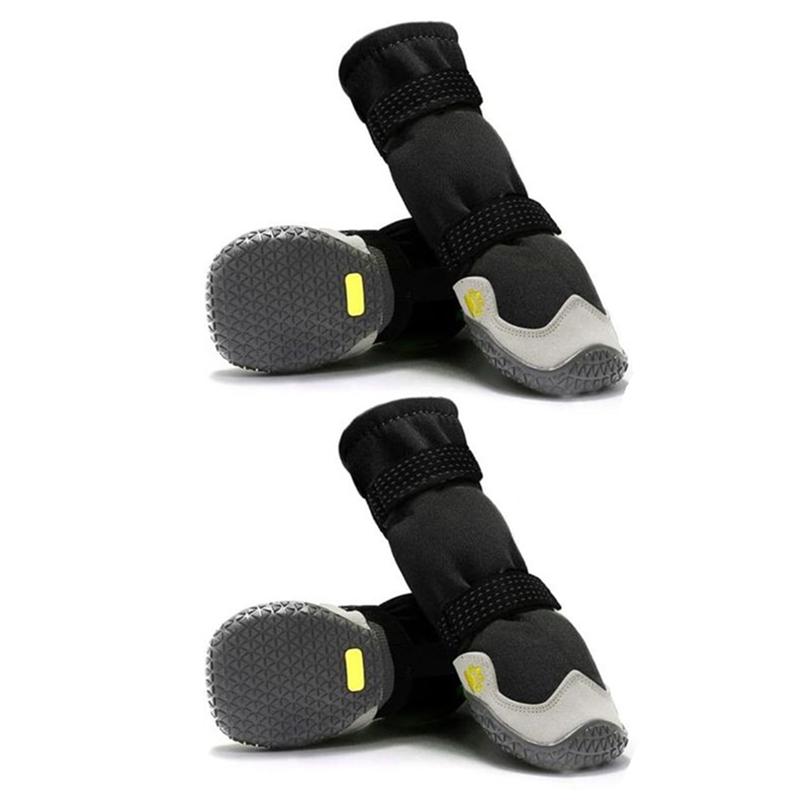 M-Modern-Dog Shoes Road Non-Slip Dog Boots Sole Protection Rainy Snow Boots Waterproof Dog Shoes