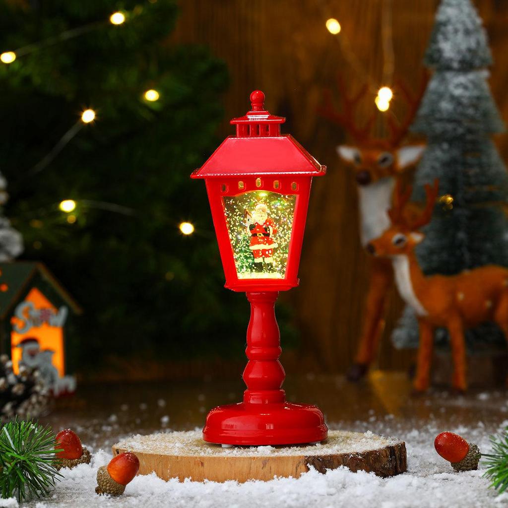 Christmas Luminous Music Lantern: Creative Night Light Ornament & Gift