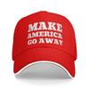 MAGA Grönland Make America Go Away Sandwich Kappen Sport Baseballkappen für Erwachsene Hüte Verstellbare Polyester Sportkappe Winterkappe