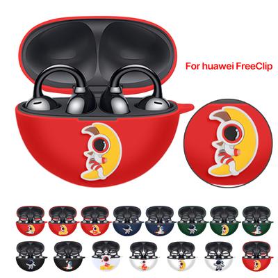 Headphone Guard Duurzame TPU Beschermhoes Full-Body Cover voor FreeClip Oortjes Skin Covers Anti-Kras Anti-Val