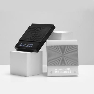 Bilancia per caffè TIMEMORE Black Mirror Basic 2.0 Impermeabile Capacità 2 kg 0,1 g Alta Precisione LCD Retroilluminato Bilancia Elettronica