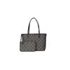 Tory Burch T Monogram Classic Print Zipper Tote Bag Women Tote Navy-Blue 152299-405