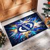Tapis de zone en flanelle imprimé Tottenham Hotspur Antidérapant Doux Polyester Tapis de sol Tapis de décoration d'intérieur pour Chambre à coucher Salon Canapé