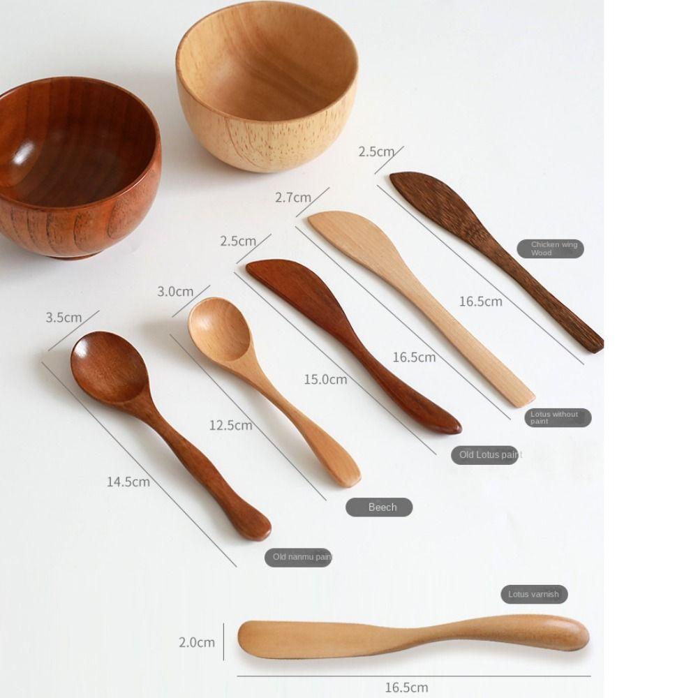 Spoon SPA Beauty Supplies Wooden Mask Tools Mask Bowl Brushes Makeup Tool Kits Face Mask Mixing Bowl Set Facial Mask Tools