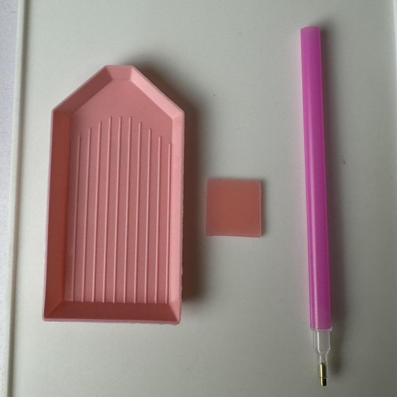 Diamantmalerei DIY Punktbohrplatte & Kreuzstich Werkzeuge Set