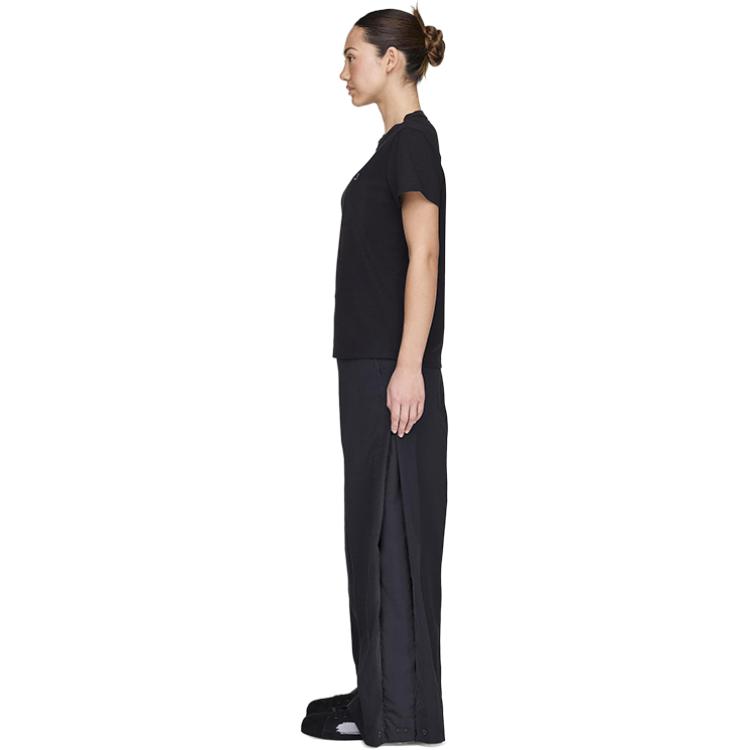 Y-3 Simple Solid Color Round Neck Short Sleeve T-Shirt Women Tops JX2290
