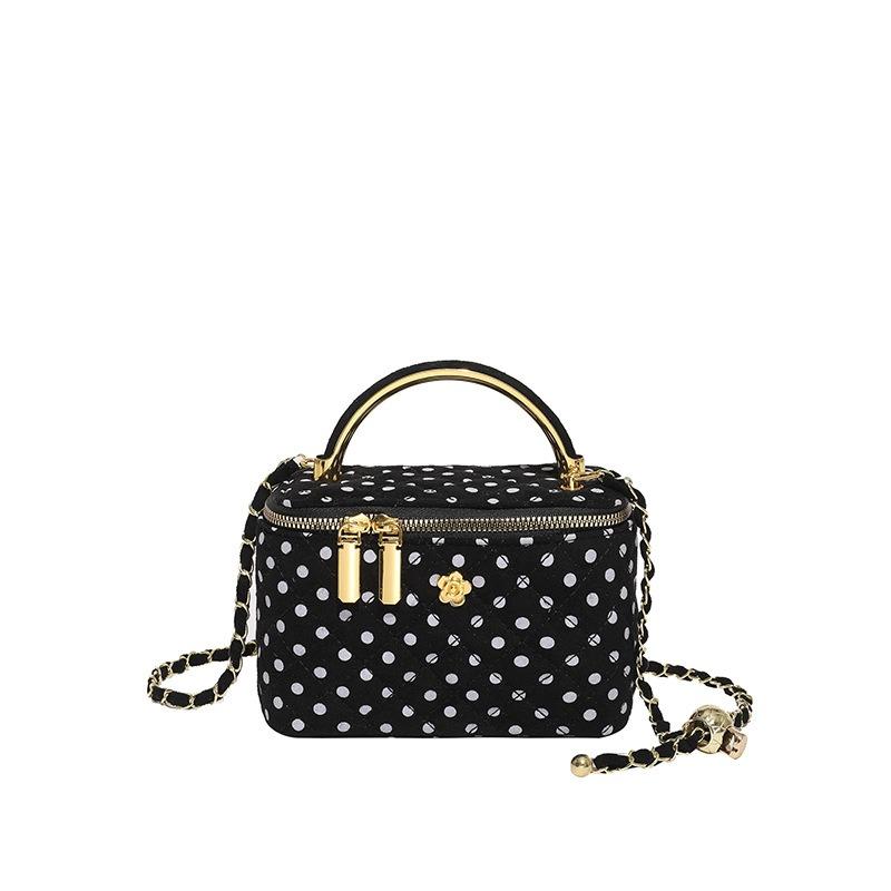 New Simple Chain Small Square Bag Women's Bag Fashion Diamond Box Bag Chain Single Shoulder Messenger Bag Handbag