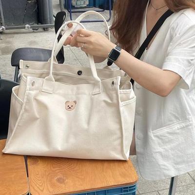 Multifunctional Large Capacity Travel Mother And Baby Bag Portable Canvas Mother And Baby Bag