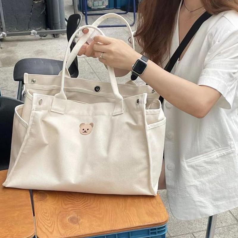 Многофункциональная сумка для путешествий большой вместимости для мамы и ребенка, портативная холщовая сумка для мамы и ребенка