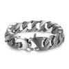 REPTILE BRACELET                          Stainless Steel Bracelet with  Reptile Design Structure and Lobster Lock